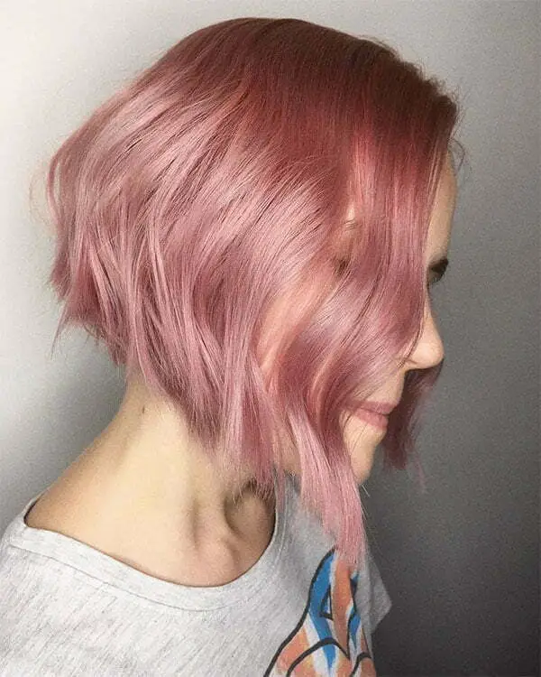Süße Ideen für rosa Haare