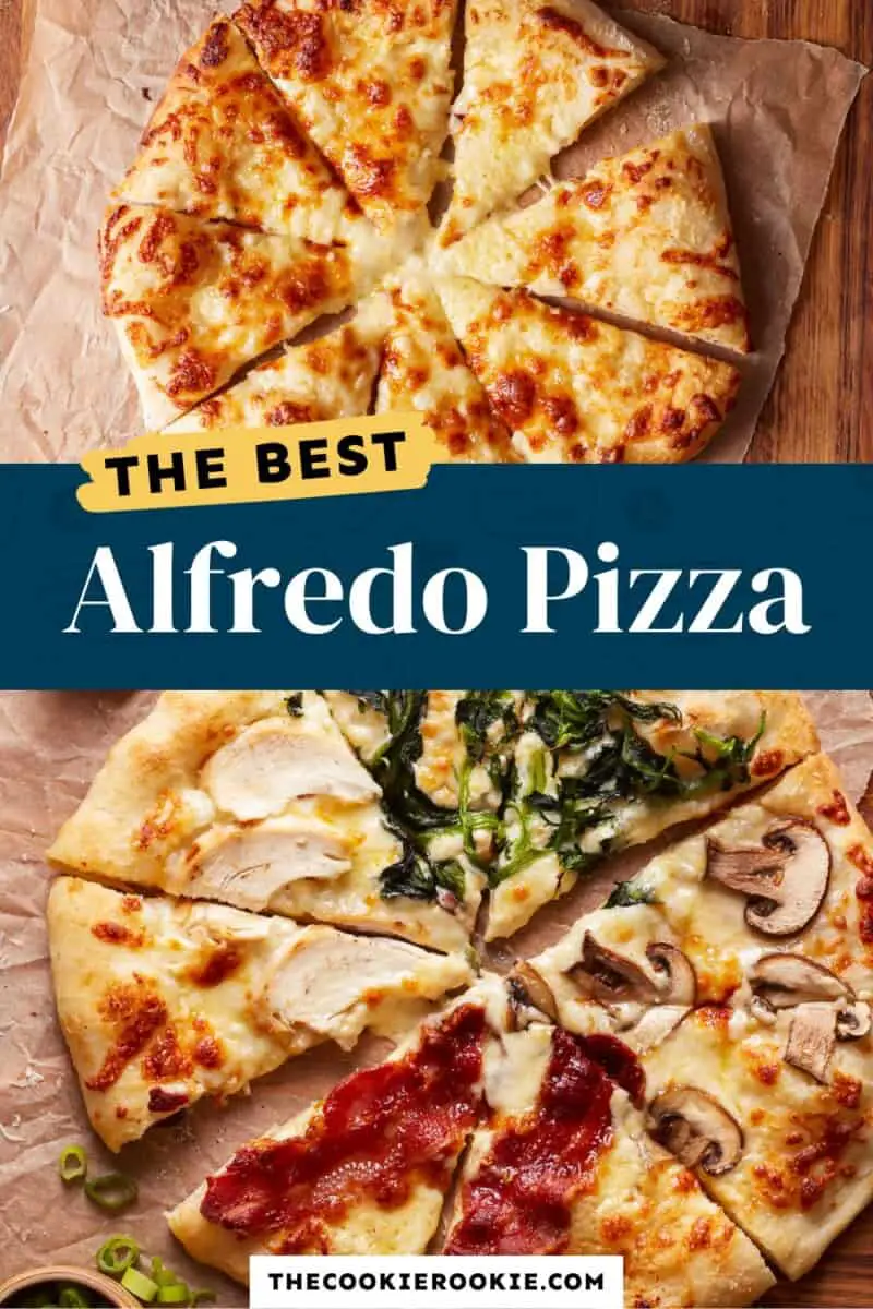 Die beste Alfredo-Pizza.