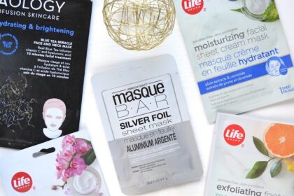 TUCHMASKE | Masque Bar Blattmaske mit Silberfolie | Kosmetischer Nachweis