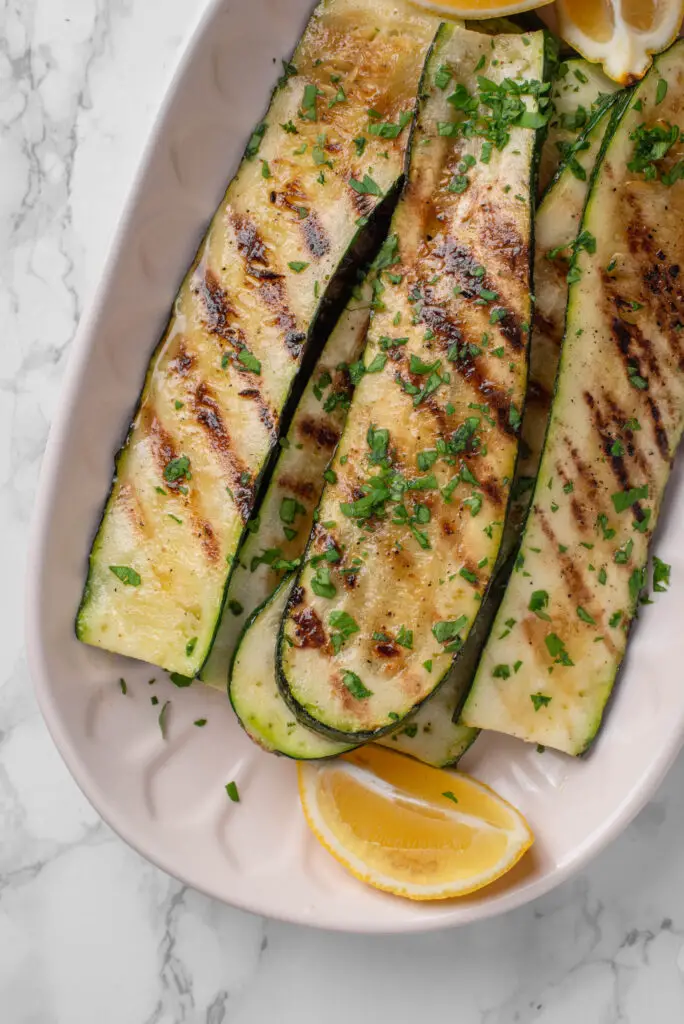 Rezept für gegrillte Zucchini