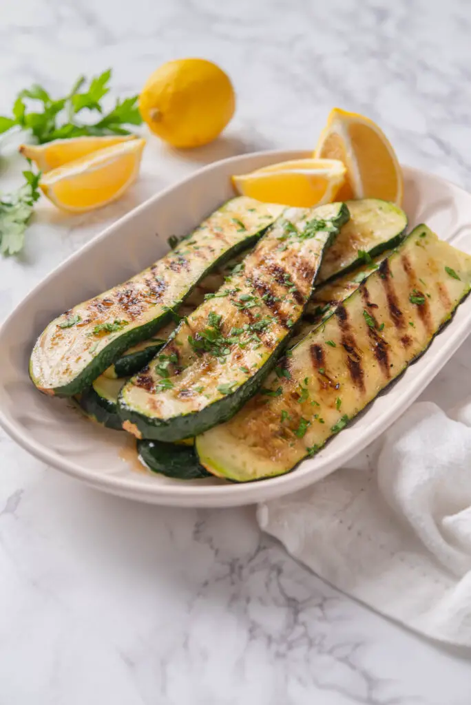 Rezept für gegrillte Zucchini