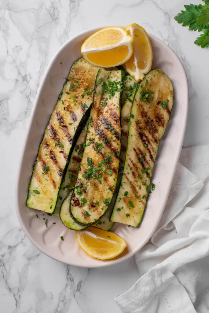 Rezept für gegrillte Zucchini