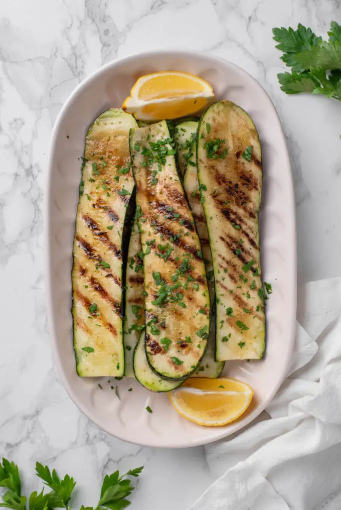 Rezept für gegrillte Zucchini