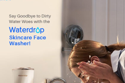 Verabschieden Sie sich vom Ärger mit schmutzigem Wasser mit dem Gesichtsreiniger von Waterdrop Skincare!