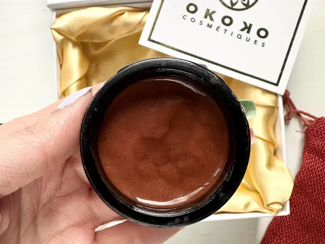 Okoko Cosmetiques Delice Aufhellende und glättende Schlafmaske