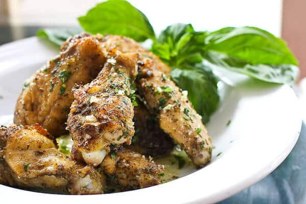 Parmesan-Knoblauch-Wings