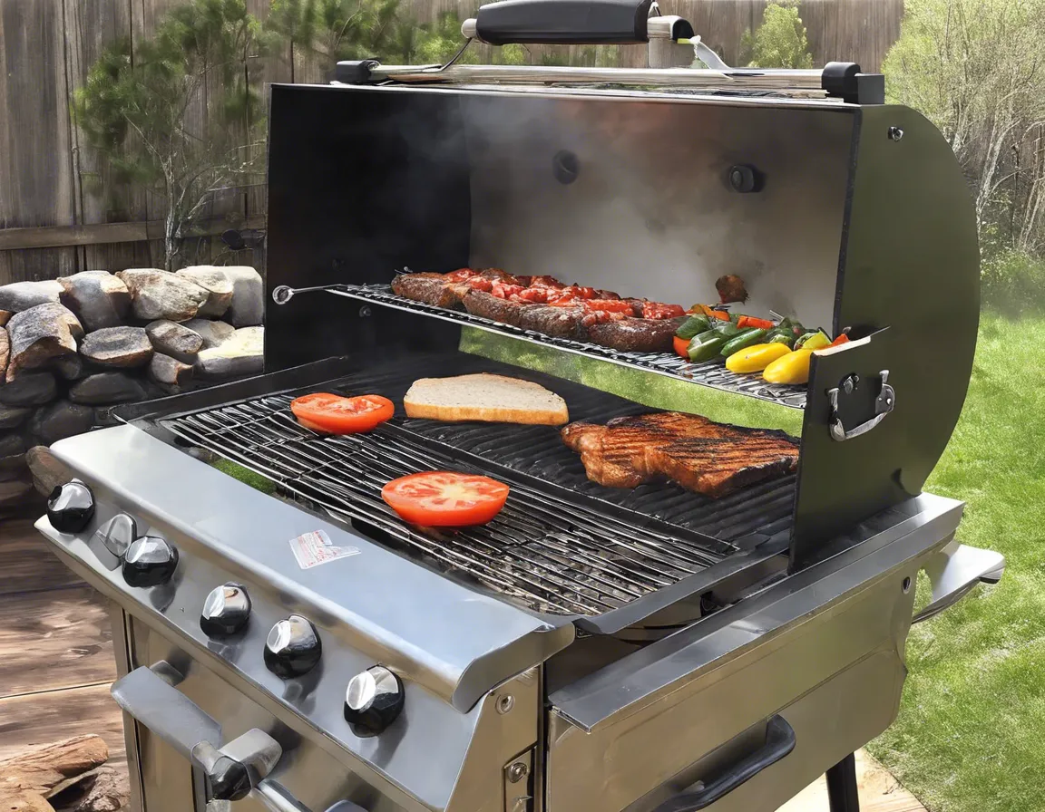 Grillen zum Warmhalten von Speisen