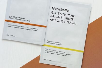 TUCHMASKE | Genabelle PDRN Verjüngende Maske und Glutathione Aufhellende Ampullenmaske | Cosmetic Proof