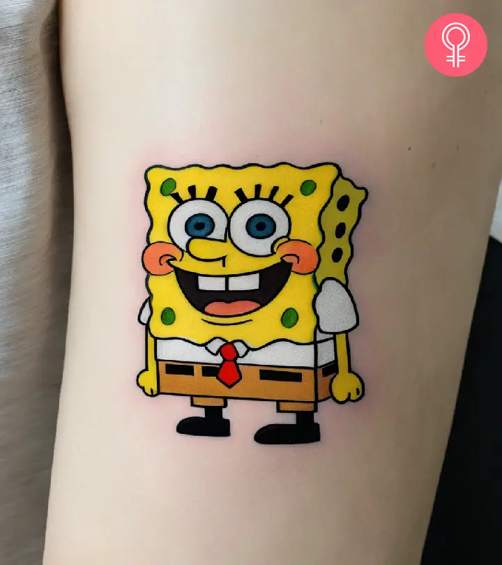 8 beste SpongeBob-Tattoo-Designs