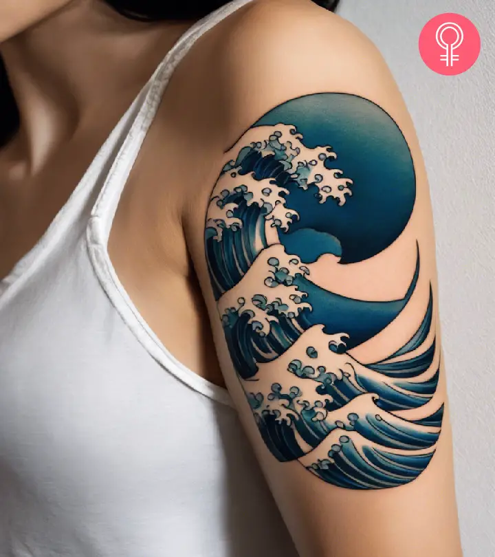 8 erstaunliche Ideen für japanische Wellentattoos und ihre Bedeutungen