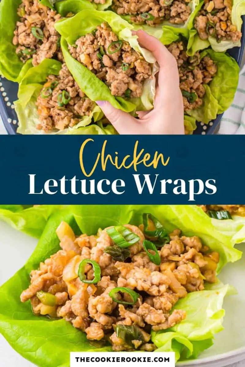 Hähnchen-Salat-Wraps Pinterest