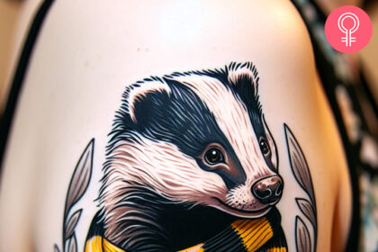 8 Hufflepuff-Tattoo-Ideen als Symbol für Loyalität und Hingabe