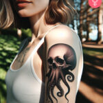 8 einzigartige Oktopus-Totenkopf-Tattoo-Ideen mit Bedeutung