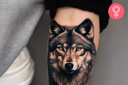 8 atemberaubende Wolf-Ärmel-Tattoo-Inspirationen für Männer und Frauen