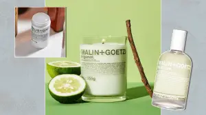 Deodorant, Kerze und Parfüm von Malin+Goetz.