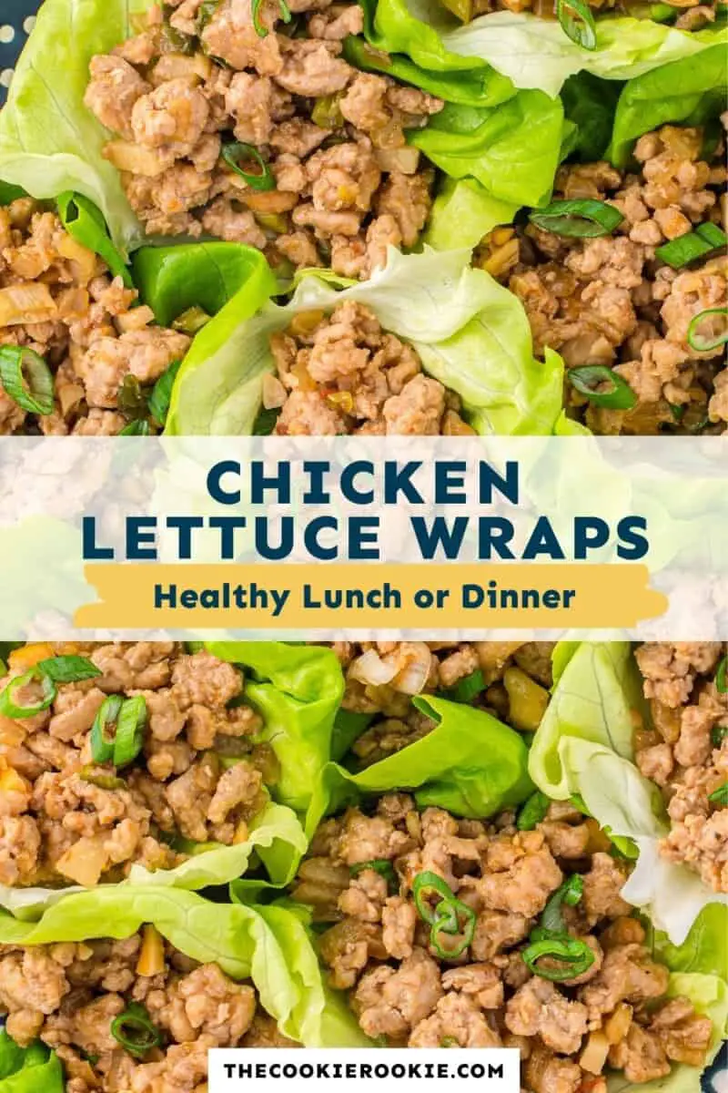 Hähnchen-Salat-Wraps Pinterest