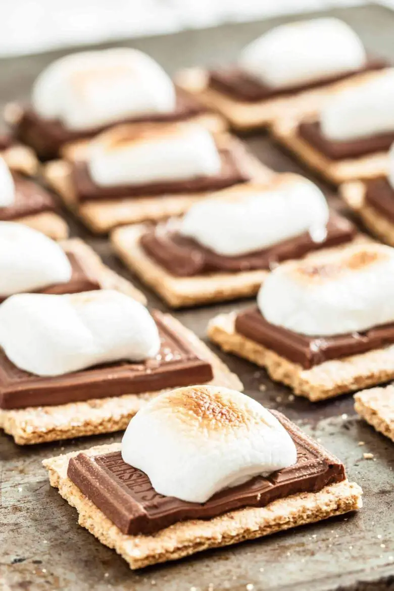 Ofen-S‘mores, frisch aus dem Ofen.