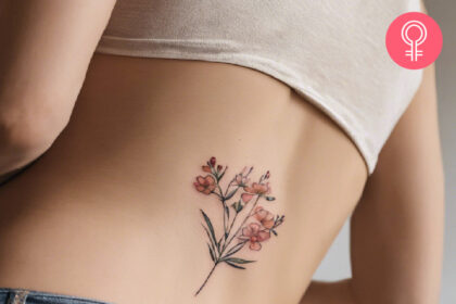 8 Tattoo-Ideen und Bedeutungen für den unteren Rücken