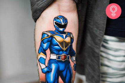 8 auffällige Power Rangers Tattoo-Designs