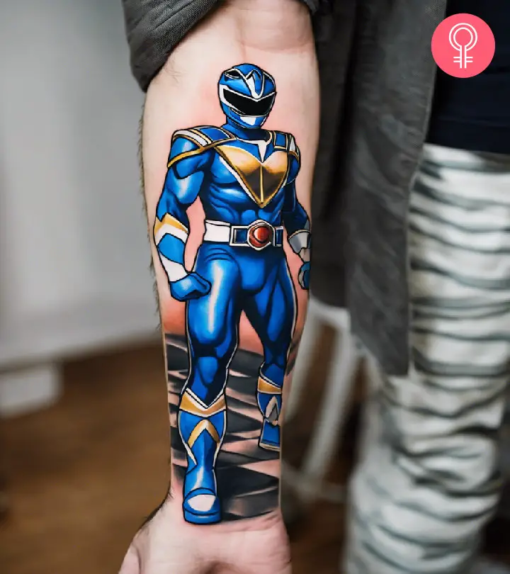 8 auffällige Power Rangers Tattoo-Designs