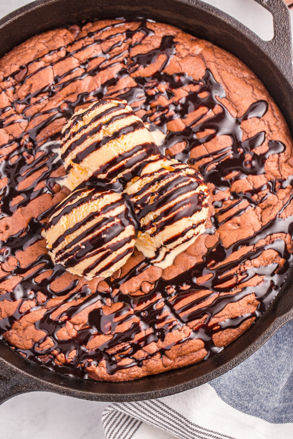 Skillet Brownies Recipe