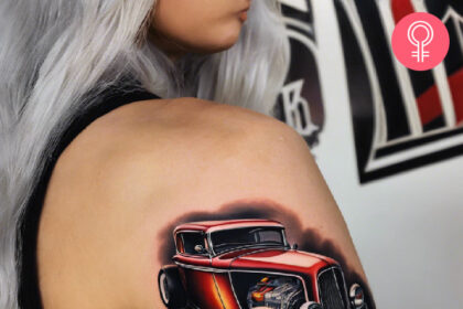 8 epische Hot Rod Tattoo-Ideen mit Bedeutung