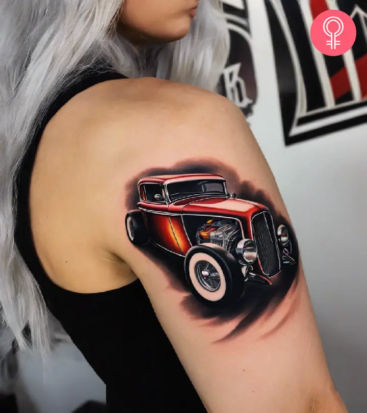 8 epische Hot Rod Tattoo-Ideen mit Bedeutung