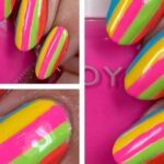 Neonstreifen mit Zoya Beachy Brights