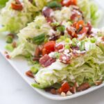 wedge salads on a plate