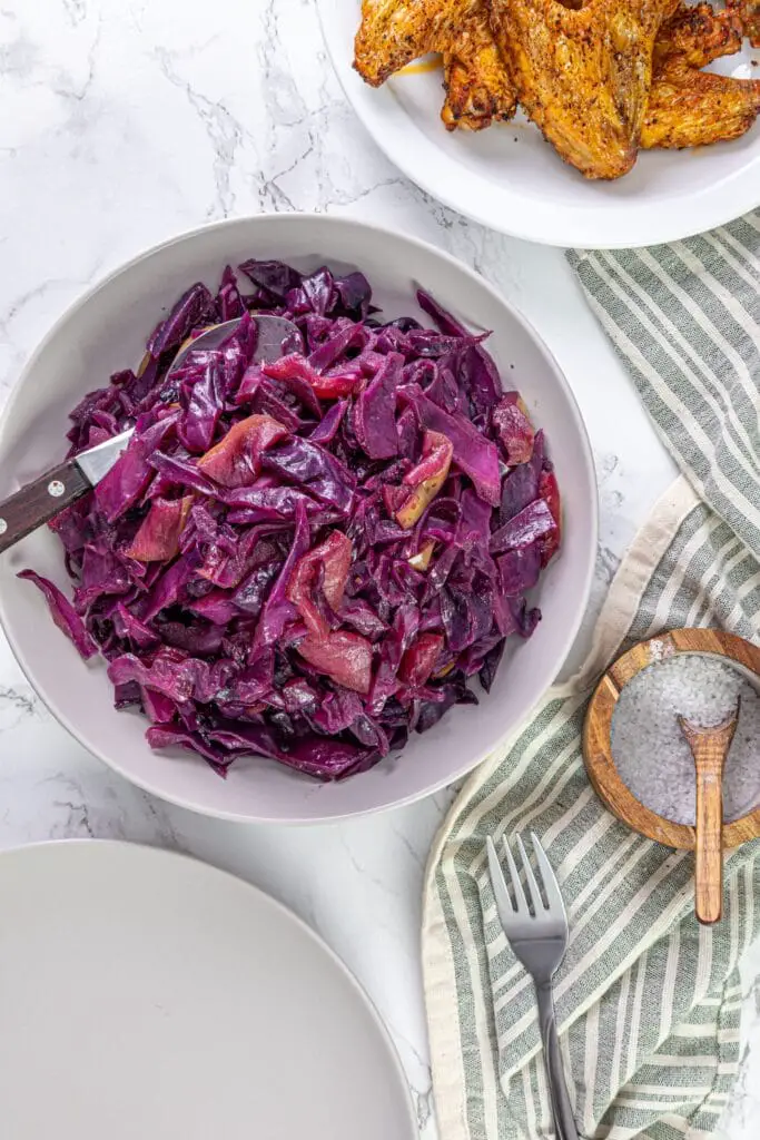 Geschmorter Rotkohl