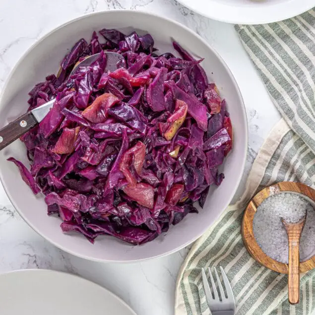 Geschmorter Rotkohl