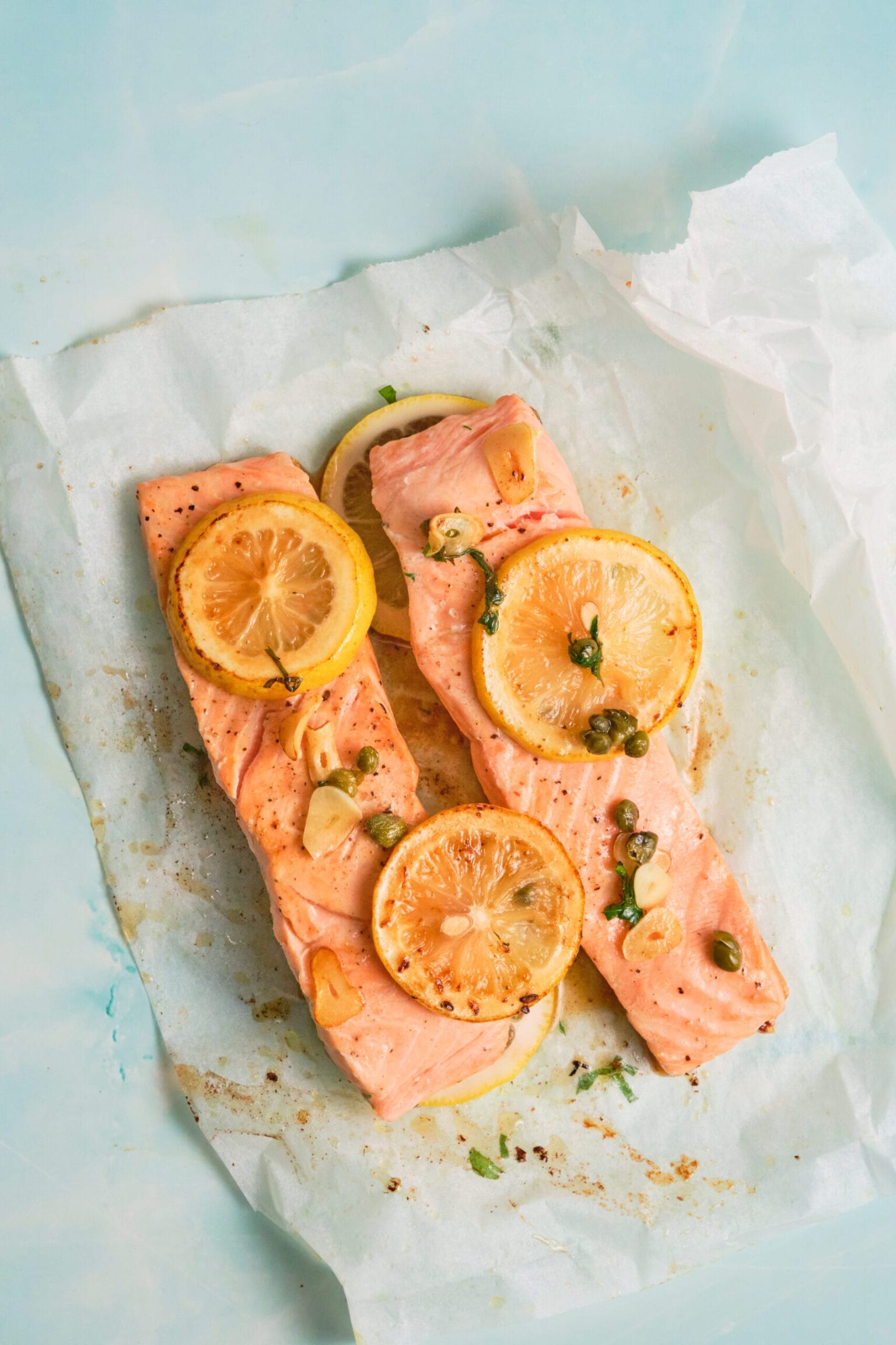 Gesunder gebackener Lachs - Food Faith Fitness