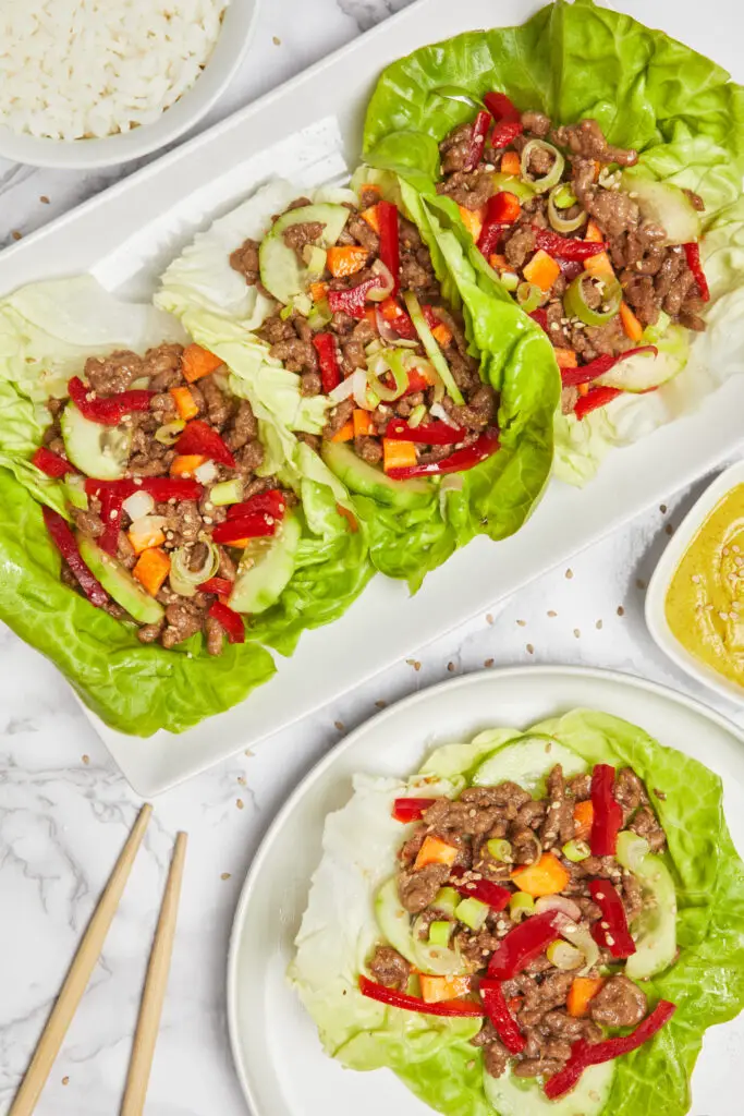 Korean Lettuce Wraps