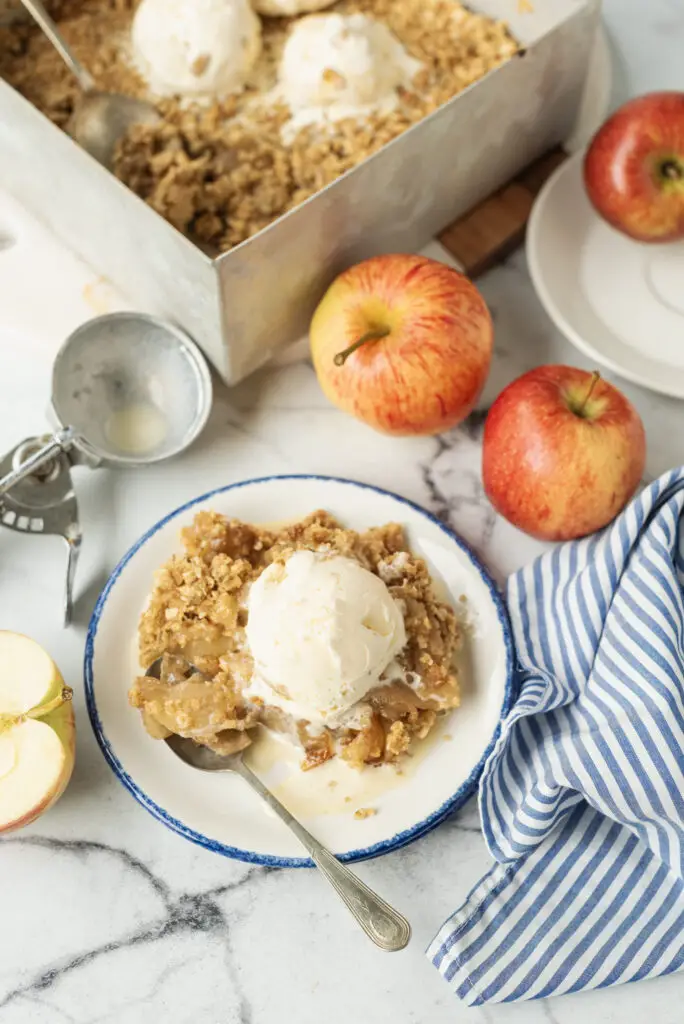 Rezept für Apfelstreusel