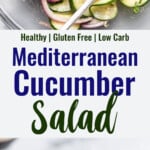 Mediterraner Gurkensalat Collagenfoto